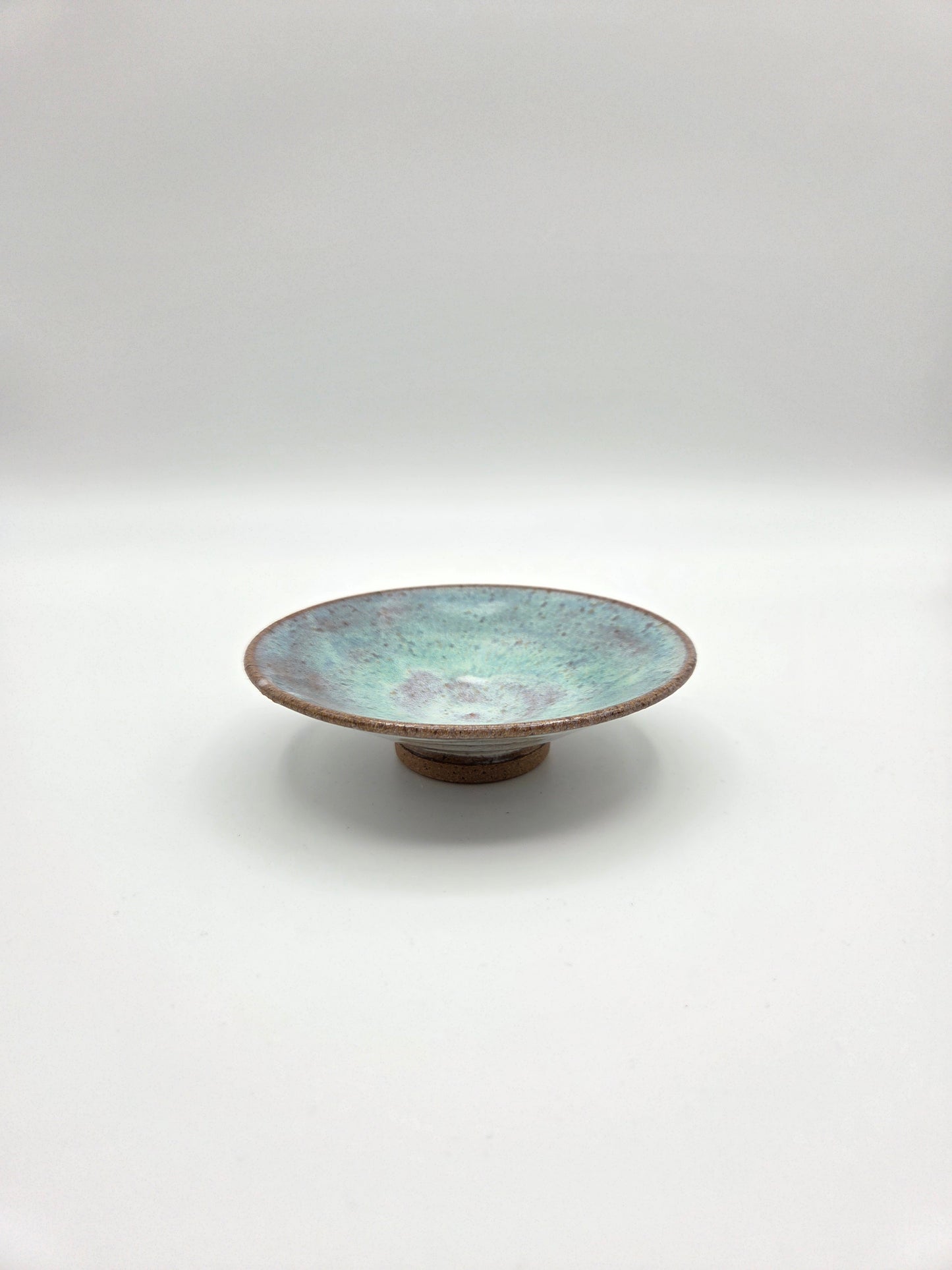 Teal Drift Trinket Bowl