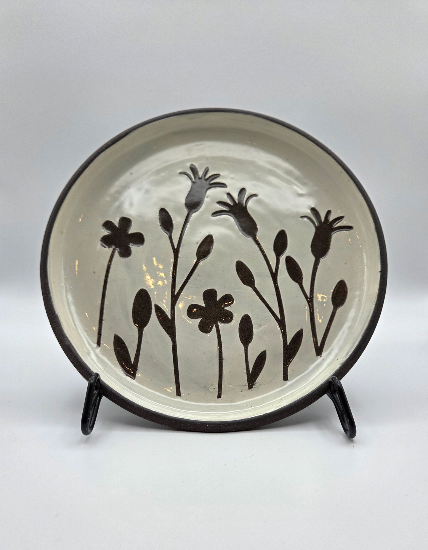 Wild Flowers Serving Platter
