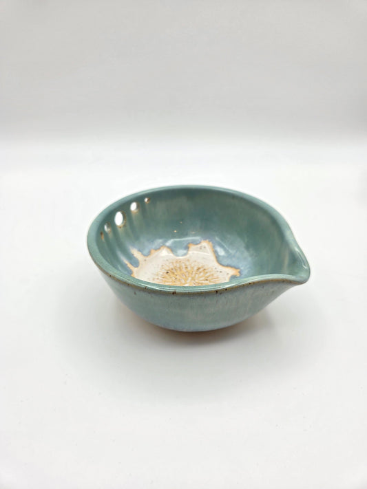 Aqua Herb Stripper Dressing Bowl