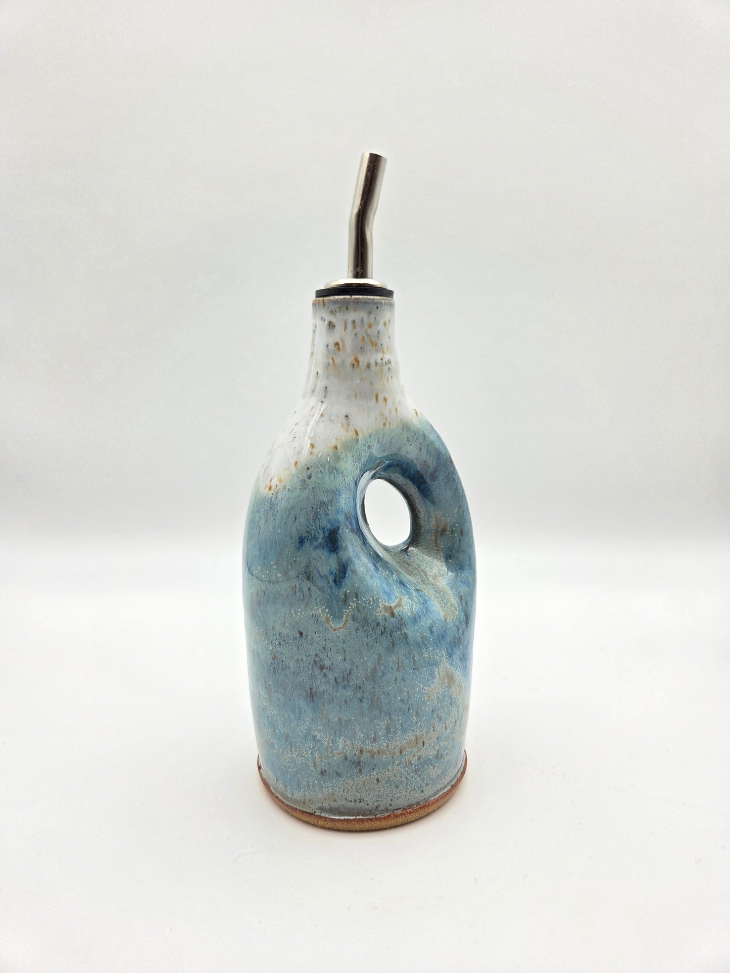 Ice Blue Oil Bottle
