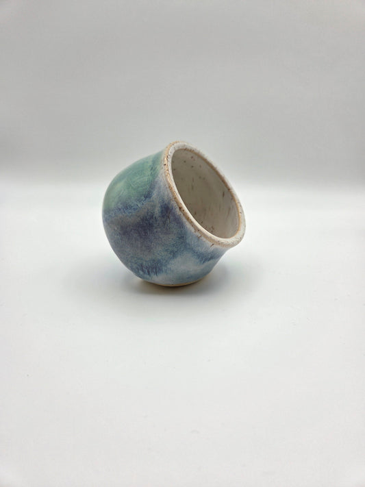 Blue Violet Salt Cellar