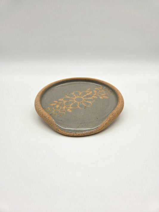 Sage Flower Spoon Rest