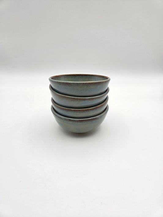 Denim Set of 4 Small Bowls