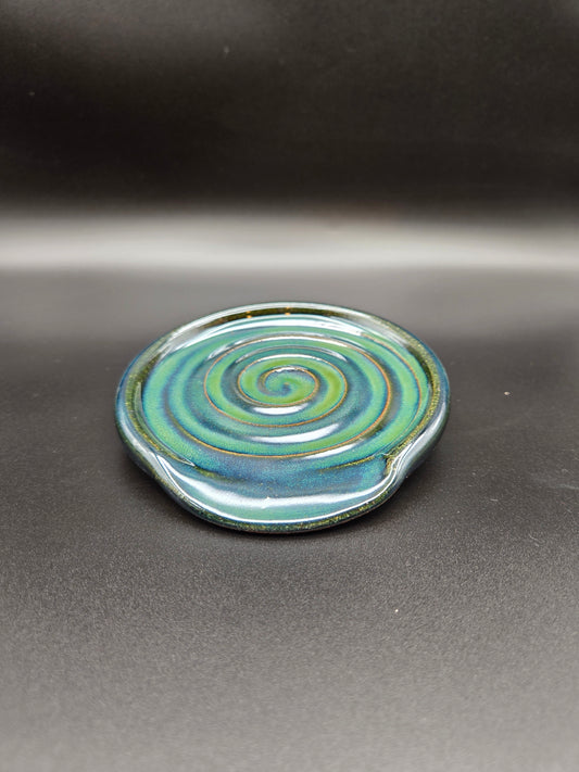 Emerald Spoon Rest